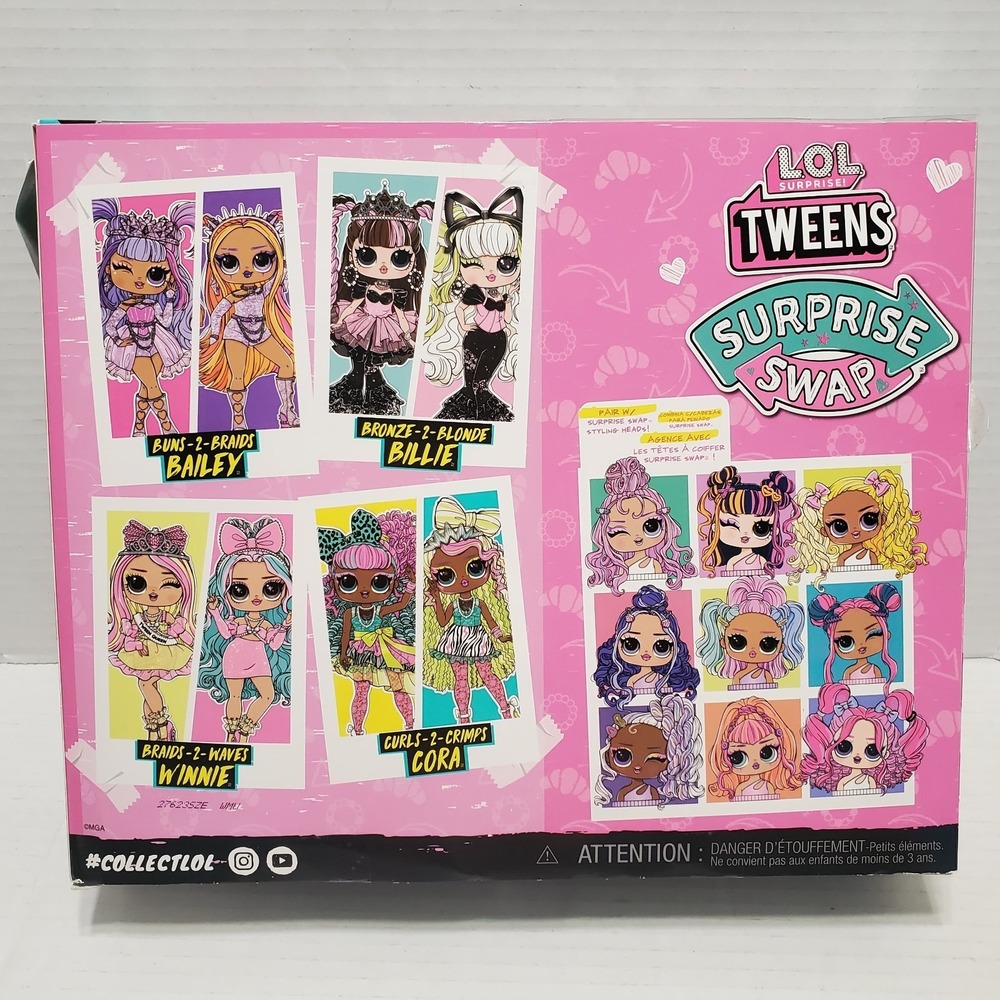 LOL Surprise Tweens Surprise Swap Billie Fashion Doll Bronze Blonde 20+ Surprise - Picture 8 of 8